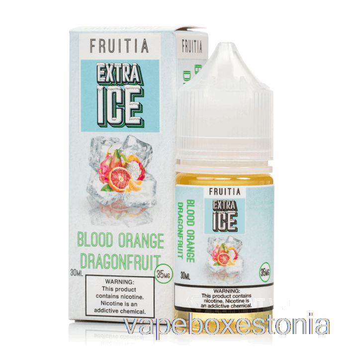 Vape Box Estonia Vereapelsin Draakonipuu - Ekstra Jää - Puuviljasoolad - 30ml 35mg